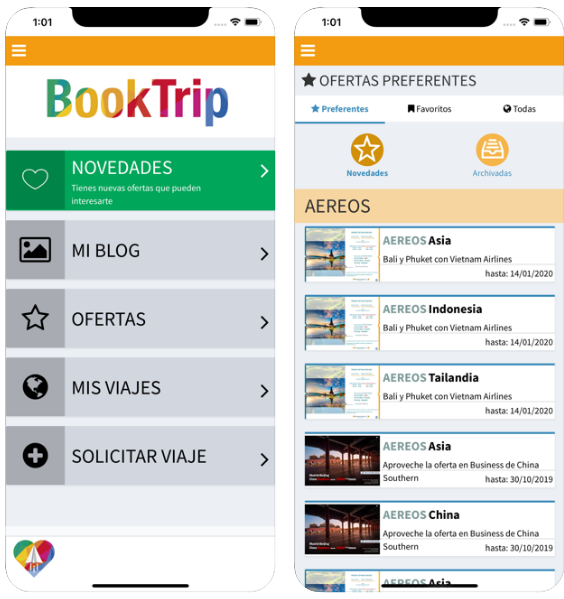 BOOKTRIP - la APP para las AAVV minoristas del mundo, que revoluciona el sector durante FITUR 2020