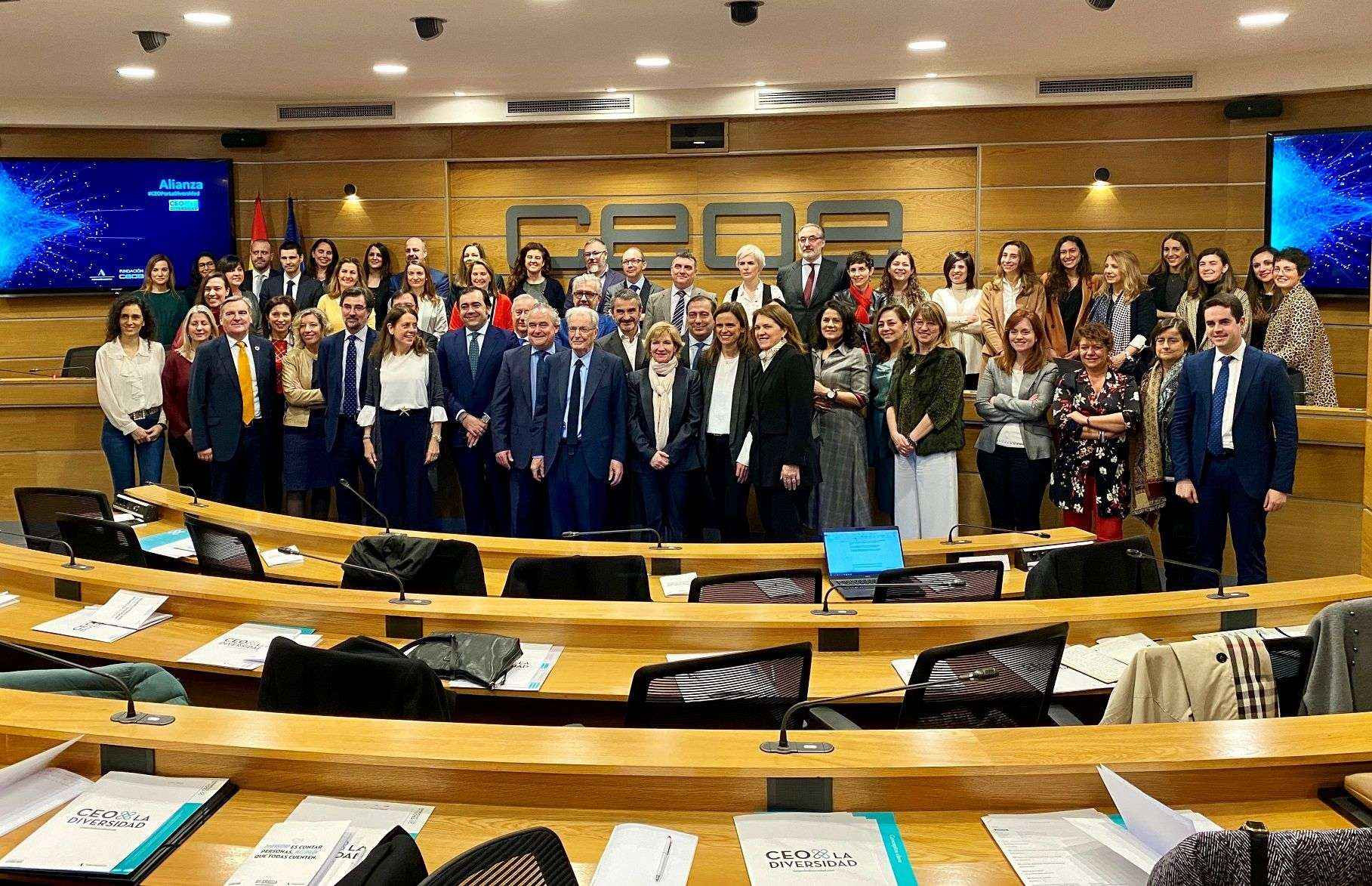 Primer encuentro de la Alianza CEO Por La Diversidad de Fundación Adecco y Fundación CEOE