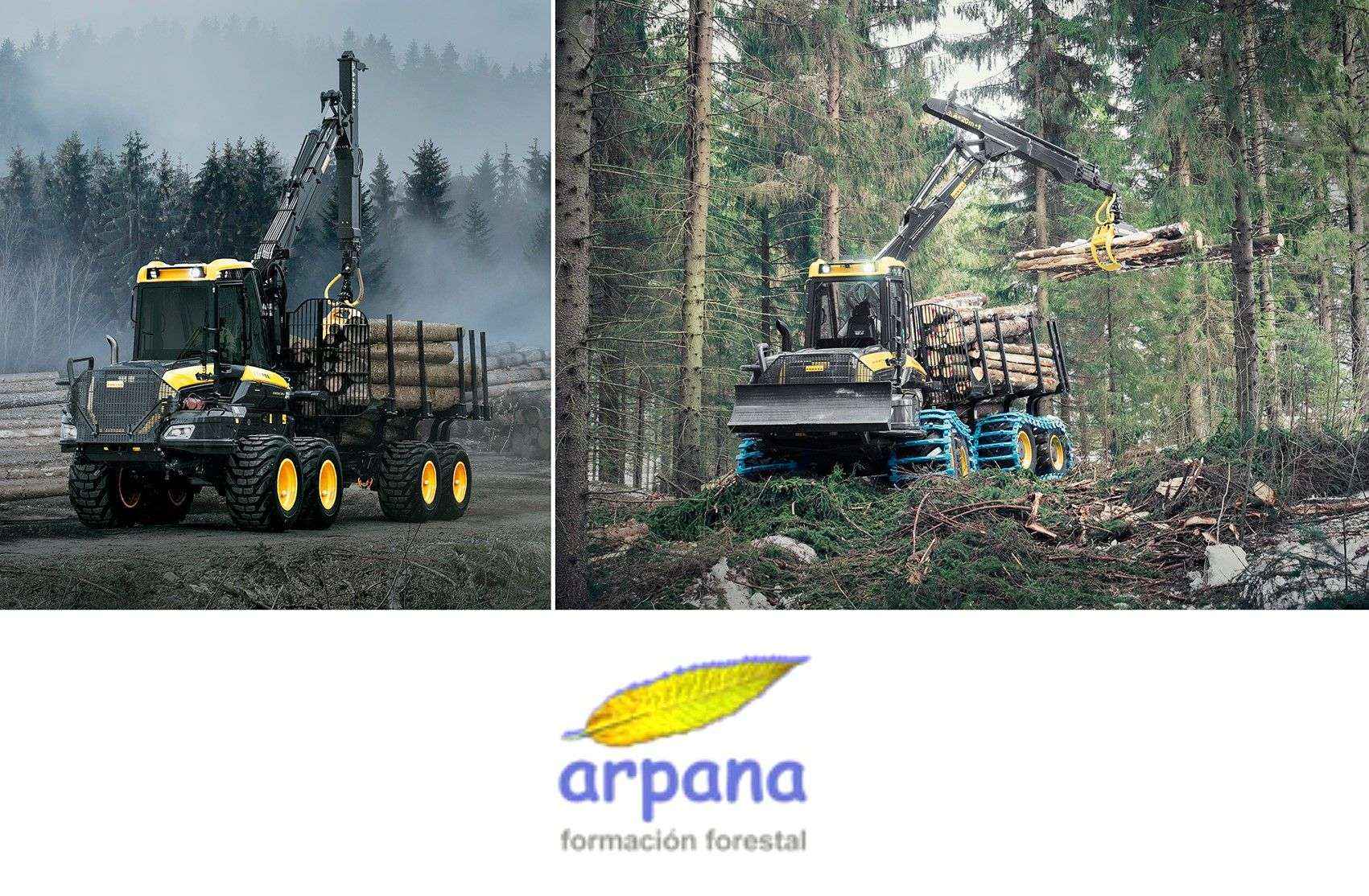 ARPANA FORMACIÓN FORESTAL amplía su parque de maquinaria y mantiene su colaboración con la consultoría CEDEC