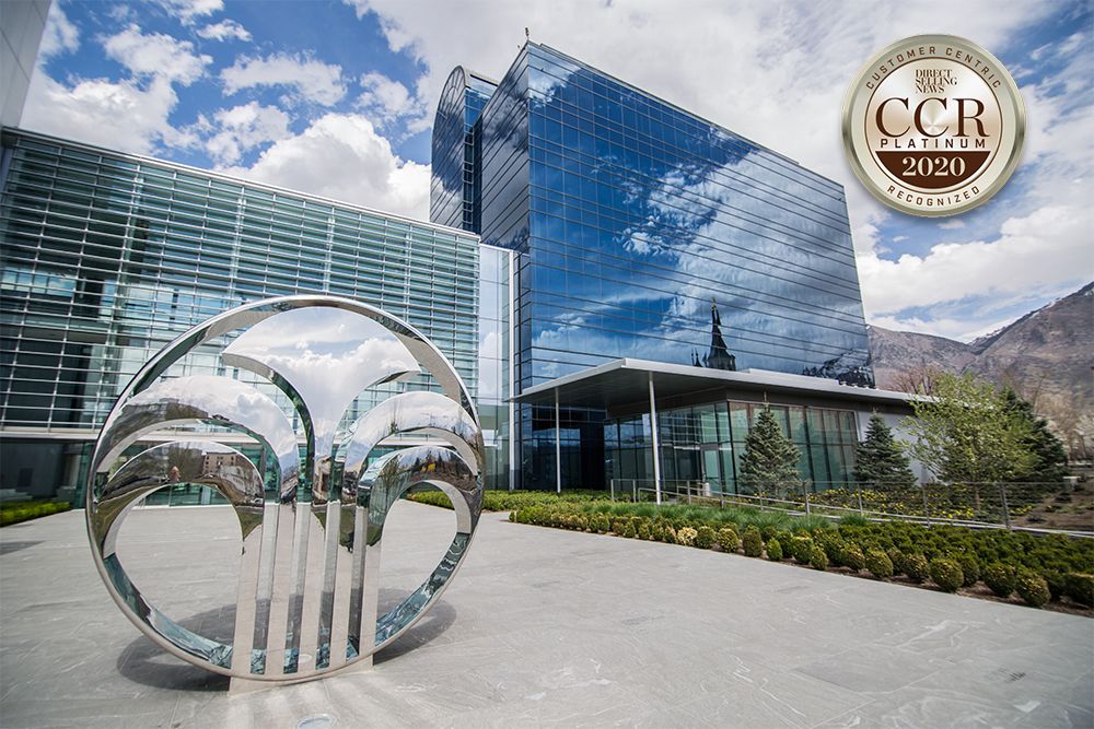 Nu Skin recibe el premio Platino 2020 Customer Centric Award