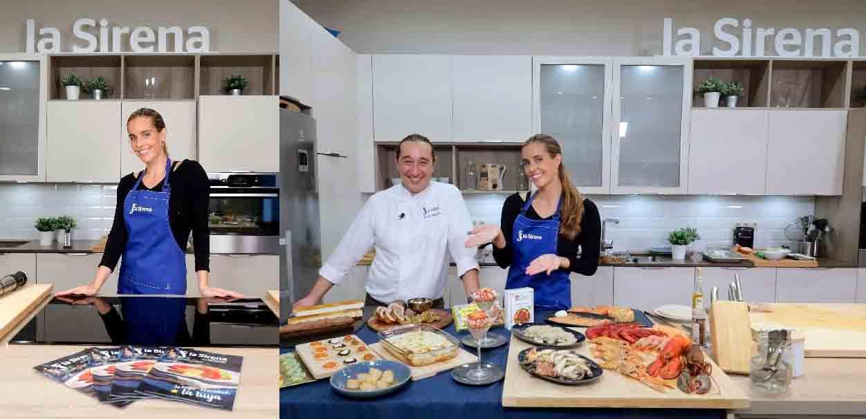 La Franquicia La Sirena presenta su revista de Navidad de la mano de Isma Prados y Ona Carbonell