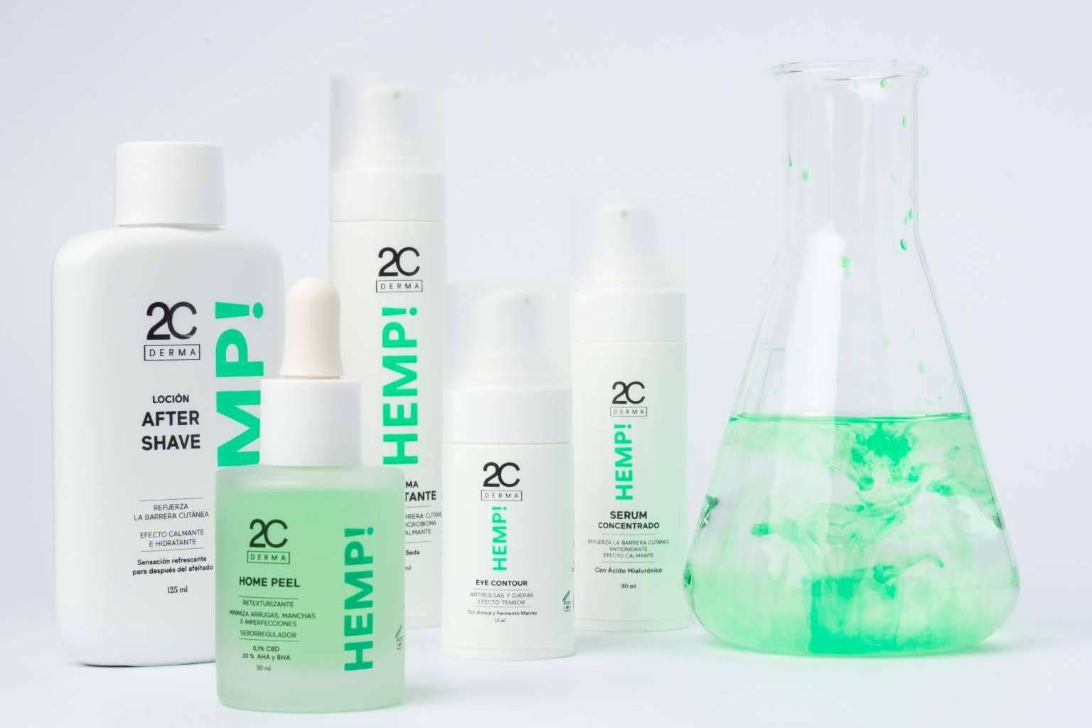 La línea HEMP! de 2CDerma
